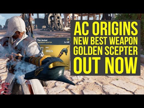 Assassin's Creed Origins Best Weapons Golden Scepter OUT NOW - Jackal (AC Origins Best Weapons) Video
