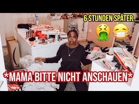 Ich räume mein MESSI ZIMMER auf 😳 *schäme mich* Mama bitte nicht anschauen