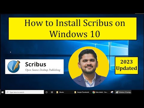 How to Install Scribus on Windows 10 | Amit Thinks