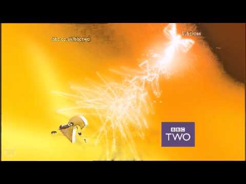 BBC Two ident 2001 to 2007 - Christmas Tree
