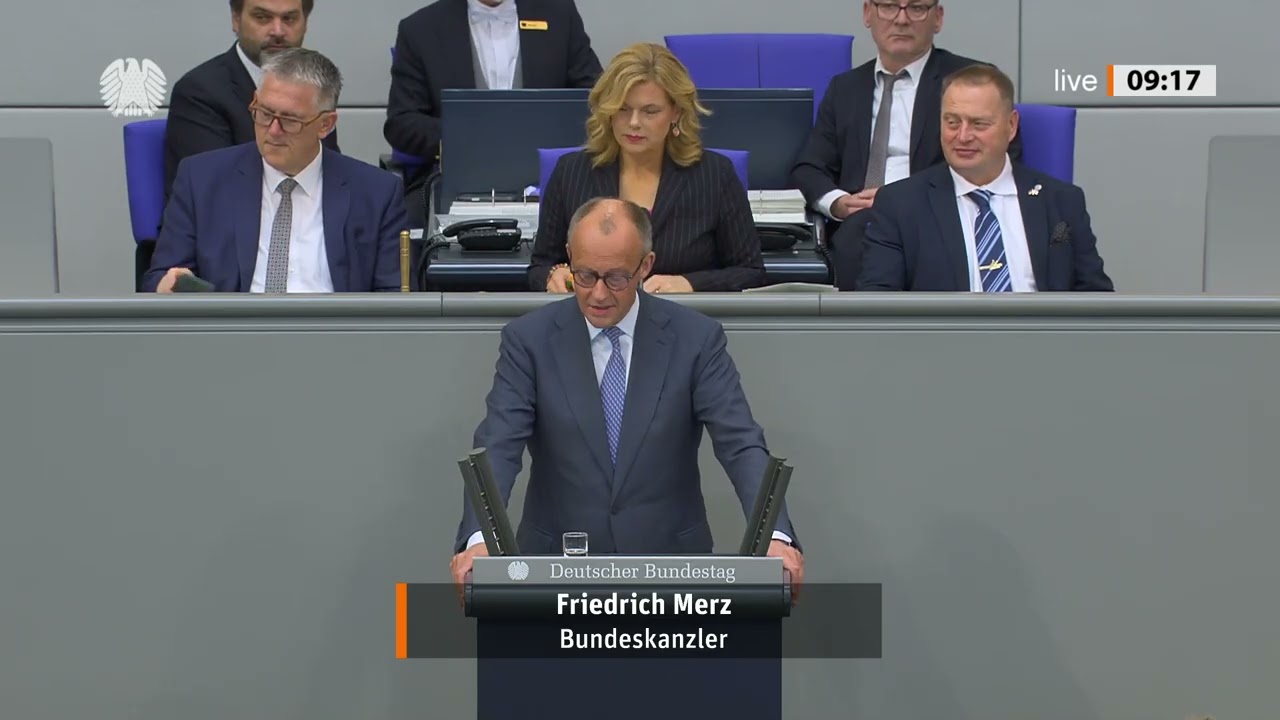 Gestörte Rede - Friedrich Merz 83. Sitzung Bundestag vom 11.06.2026