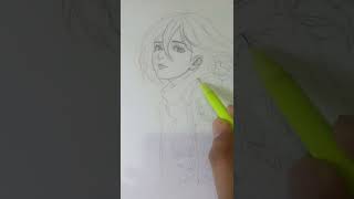 Mikasa Ackerman Realistic Pencil Sketch | Attack on Titan Fanart
