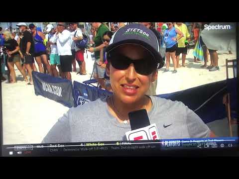 NCAA Beach Volleyball: #8 Stetson defeats #1 USC