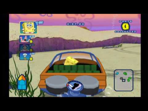 spongebob boating bash wii ios