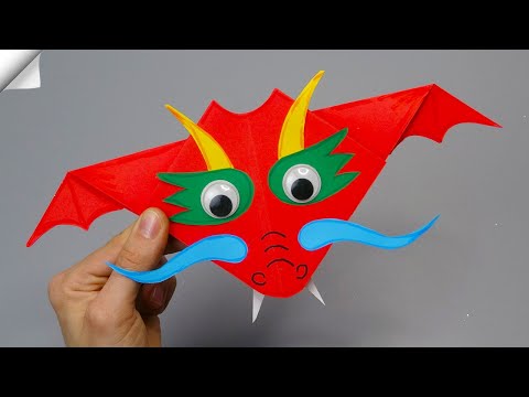 How to make a paper dragon Paper DRAGON symbol 2024
