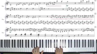 Silent Night Advanced Piano Arrangement Sheet Music by Jacob Koller