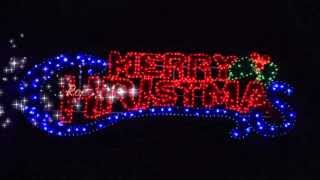 Rope Light Merry Christmas Sign (XS1633)
