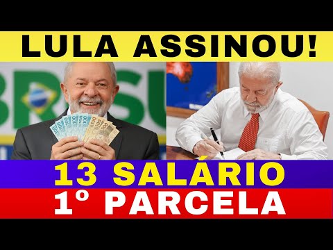 BEST NEWS: PRESIDENT LULA SIGNS NEW LAW and SURPRISES EVERYONE + 13th salary 2026 1st INSTALLMENT