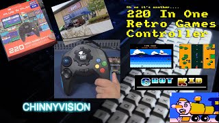 ChinnyVision - Ep 476 - My Arcade Plug And Play 220 Game Retro Controller As Sold In B&M