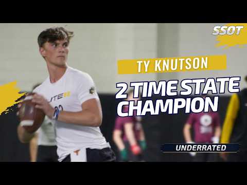 Ty Knutson | Smithson Valley QB | Back-to-Back Texas State Champion | Texas Longhorns Commit