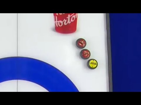 #brier2019 [10E] McDonald (ON) sets up a bomb, but Bottcher (WC) won't detonate it