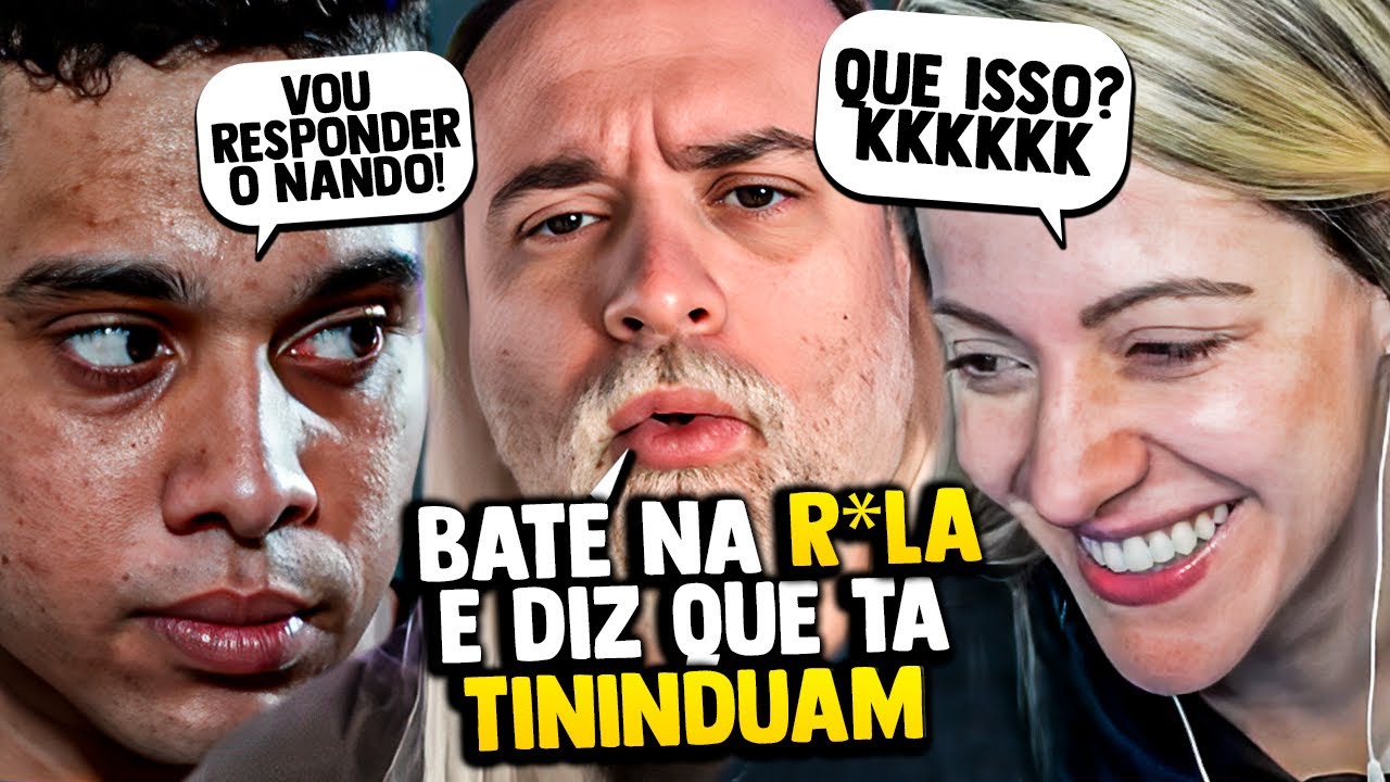 NANDO RESPONDEU E JANTOU O GABRIEL MONTEIRO (REACT)