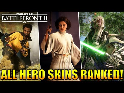 Ranking all the hero and villain skins in battlefront 2 part 3