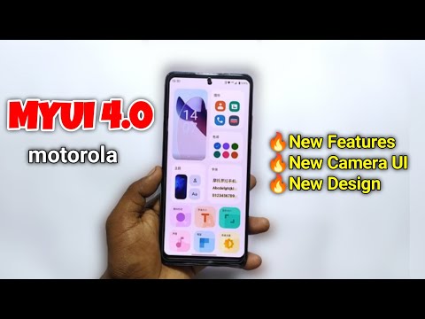 New Motorola MYUI 4.0 Camera, Features, Design, Control Centre ! | Dot SM