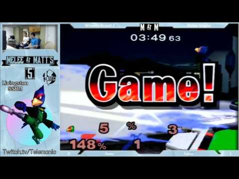 Melee at Matt's 5 | Melee Singles: Steez (Falco) vs HBA | Faber (Shiek, Marth)