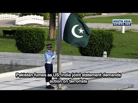 Pakistan fumes as US, India joint statement demands action on terrorists
