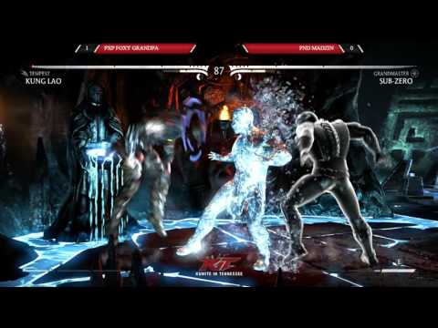 MKX Top 32 @ KIT16 - PXP Foxy Grampa vs PND Madzin [720p/60fps]