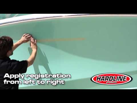 Applying Boat Registration Numbers by Hardline Products