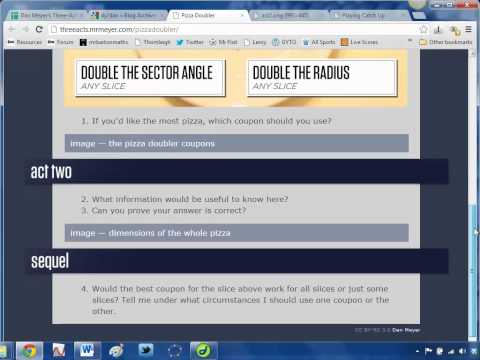 Mr Barton's WebWhizz Video 40 - 3 Act Math