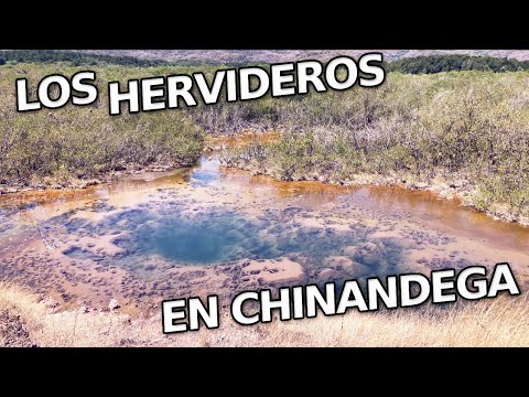 Hervideros en Chinandega con aguas cristalinas.