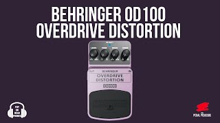 Video thumbnail for Behringer OD100 overdrive distortion by The Pedal Picassos