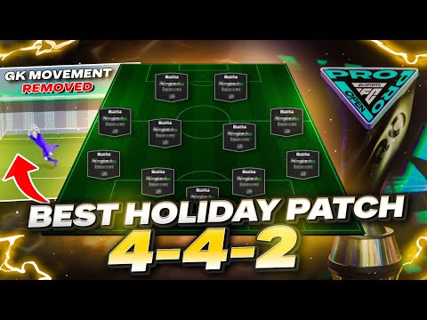 ⭐️FC 26 POST HOLIDAY PATCH BEST FORMATION! These 4-4-2 Tactics Are The NEW CHEAT CODE For WINNING