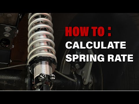 How To: Calculate Spring Rate For Solid Axle | QA1 Tech