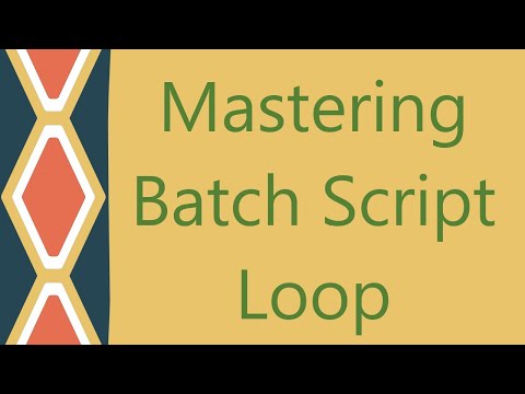 Mastering Batch Script Loop