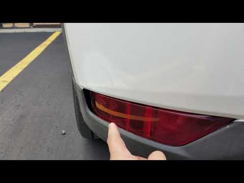 Mazda CX5 bumper reflector problem