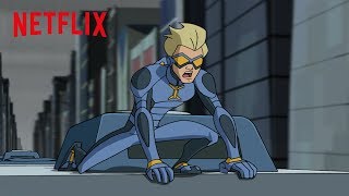 Stealthy Stretch | Stretch Armstrong and the Flex Fighters | Netflix