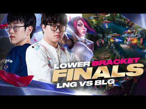 LOWER BRACKET FINALS LPL PLAYOFFS LNG VS BLG - CAEDREL