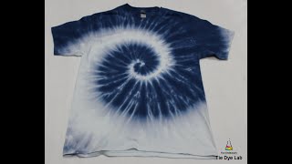 How To Make A Single Color Spiral Tie Dye
