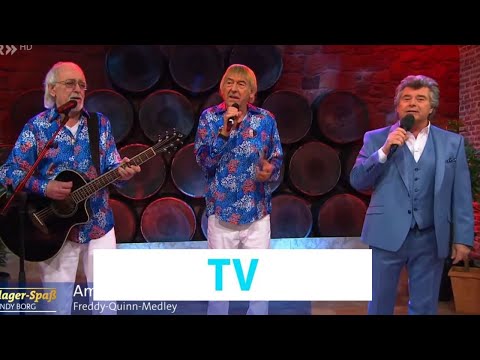 Amigos & Andy Borg - Freddy Quinn Hit Mix | Schlager Spaß mit Andy Borg 2023