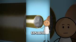 Como funciona una bala?!🔫💥 #datoscuriosos #funfacts #sabiasque #shorts #trending #fyp #parati