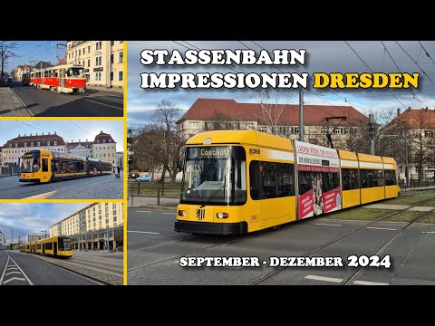Straßenbahn Dresden | Straßenbahn Impressionen - Sept.- Dez. 2024