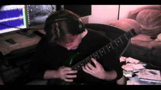 Guitar Cover - Pariah, 2nd solo (Scar Symmetry)