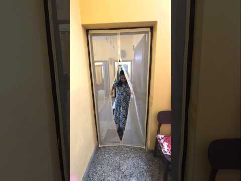 Polyester Magnetic Door Mosquito Net
