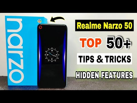 Realme narzo 50 Tips and Tricks | realme narzo 50 hidden features, camera settings in Hindi