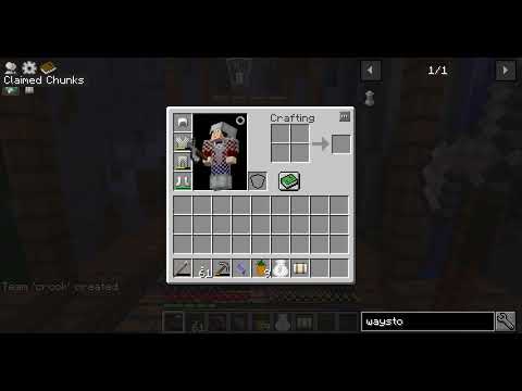 How to make a team and claim chunks with FTB Utils