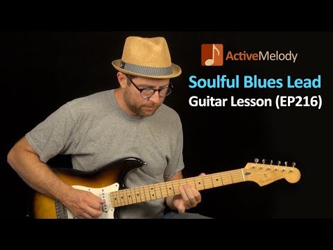 Soulful Blues Lead Guitar Lesson - Improvising with Major and Minor Pentatonic Scales - EP216