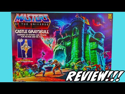 MOTU Origins Castle Grayskull Playset Review!
