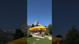 Riffelalp chapel - Zermatt, 【リッフェルアルプ・チャペル（ツェルマット）】 #海外挙式 #スイスウェディング #shorts