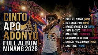 Download lagu CINTO APO ADONYO - FULL ALBUM MINANG 2026 (Cocok Untuak Perjalanan, Kawan Karajo/Santai) 🎧 mp3