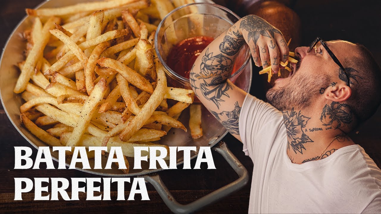 BATATA FRITA CROCANTE E SEQUINHA!