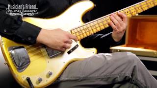 Video thumbnail for Fender Custom Shop 1957 Precision Bass Relic Masterbuilt by John Cruz by Musician's Friend