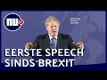 Boris Johnson onthult eerste plannen na Brexit | NU.nl