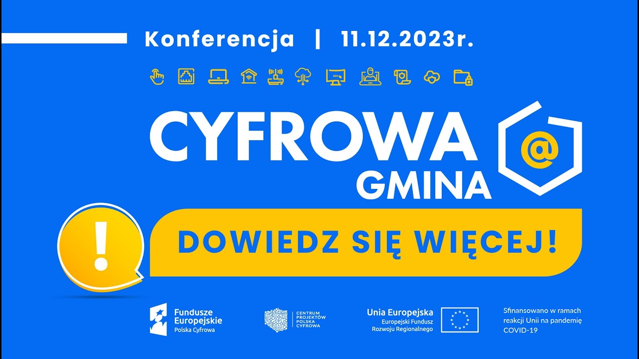 Konferencja podsumowująca projekt Cyfrowa Gmina