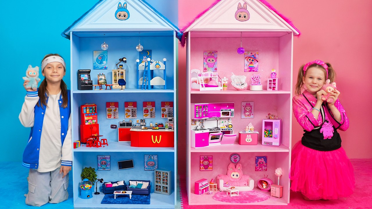 Pink or Blue? Building the Perfect House for Labubu