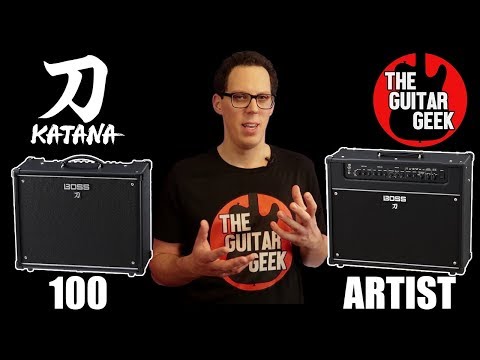 Boss Katana 100 vs Artist Amp Shootout - Is the Katana Artist worth the extra?
