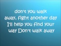 Don't Walk Away/Nick Jonas Lyrics 